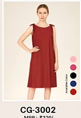 Sleeveless Spa Wrap Dress
