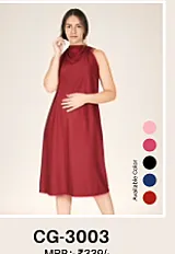 One-Shoulder Spa Lounge Dress