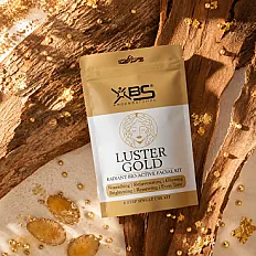 Luster Gold Pouch facial kit