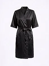Satin Kimono Robe