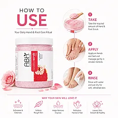 Rose Hand & Foot Scrub