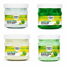 ABH 4-in-1 Facial Kit (Aloe Vera)