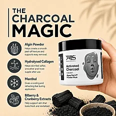 Activated Charcoal Algae Peel of Mask
