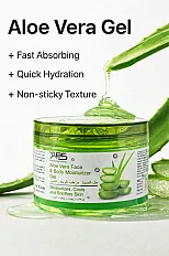 Aloe Vera Face & Body Moisturizer Gel
