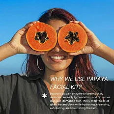 Papaya Brightening Facial Set