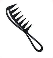 Wide Tooth Detangling Comb – Loop Handle