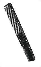 Carbon Antistatic Cutting Comb – Perforated (107)