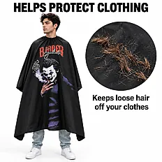 Barber Syndicate Cutting Cape – Shadow Character Print
