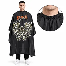 Barber Syndicate Cutting Cape – Eagle & Crossed Swords