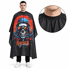 Barber Syndicate Cutting Cape – Street Skull