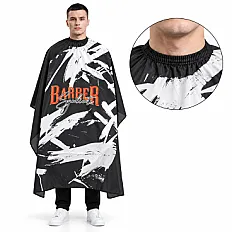 Barber Syndicate Cutting Cape – Brush Stroke