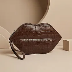 Lip Pouch Brown
