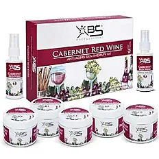 Cabernet Red wine 7 in 1  facial kit
