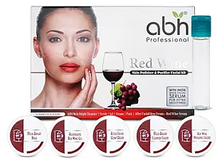 ABH Red Wine Facial Kit 6-Step