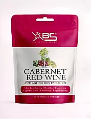 Cabernet Red wine Pouch facial kit